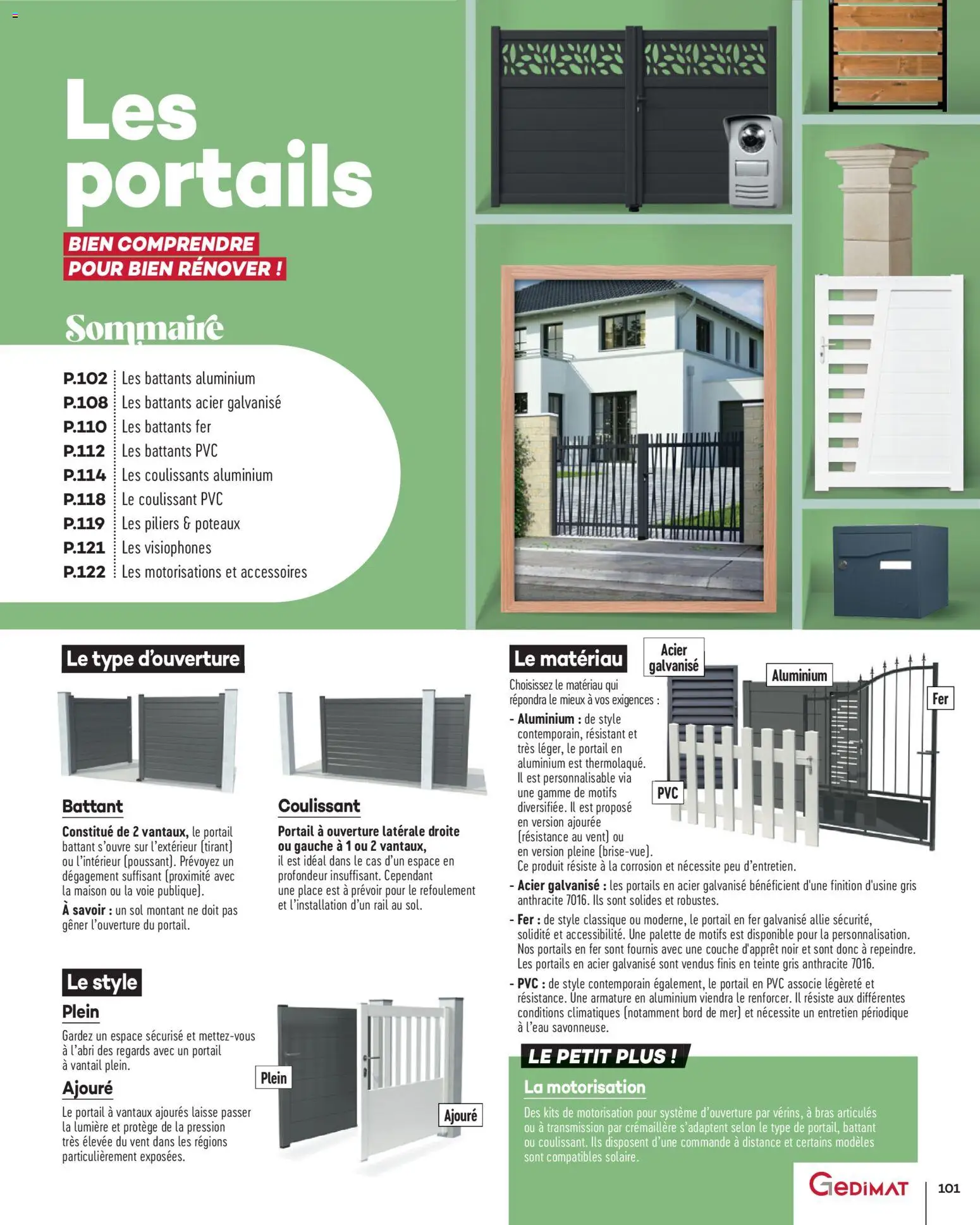 {H1} | Page: 101 | Produits: Portail
