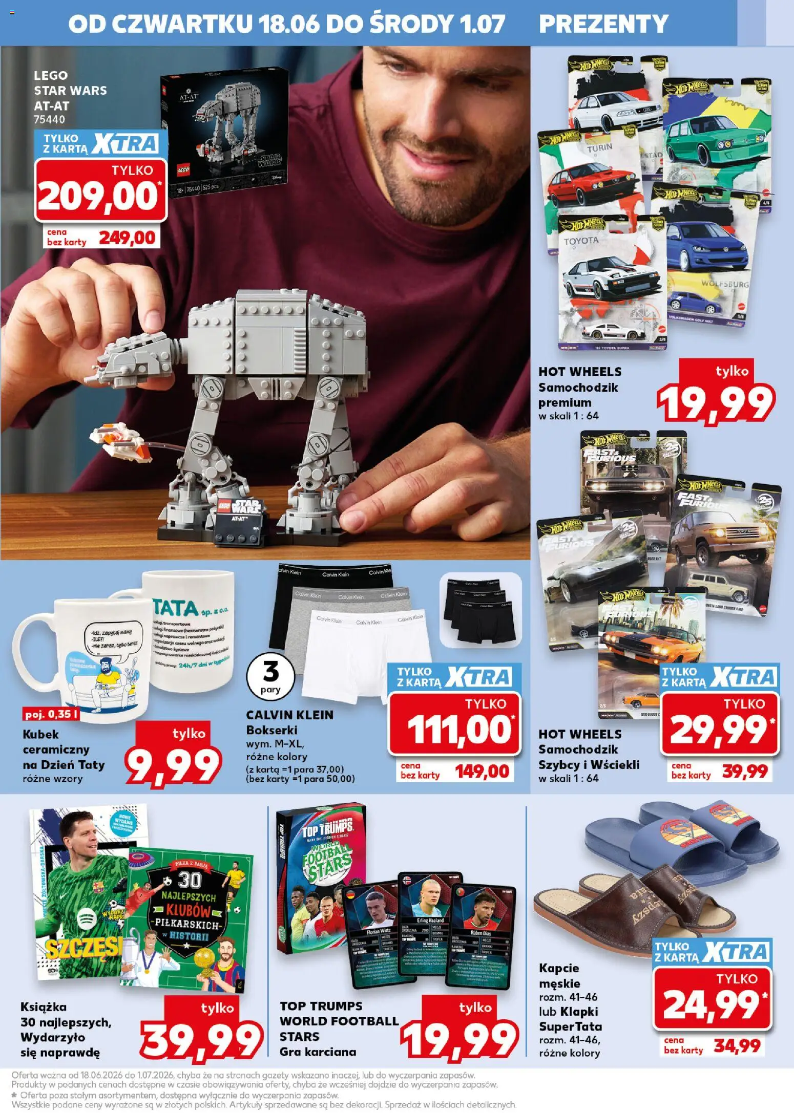 Kaufland Polsko leták - Złap okazje od 18.06.2026 | Strana: 9 | Produkty: LEGO, PC, Tuřín, Karty