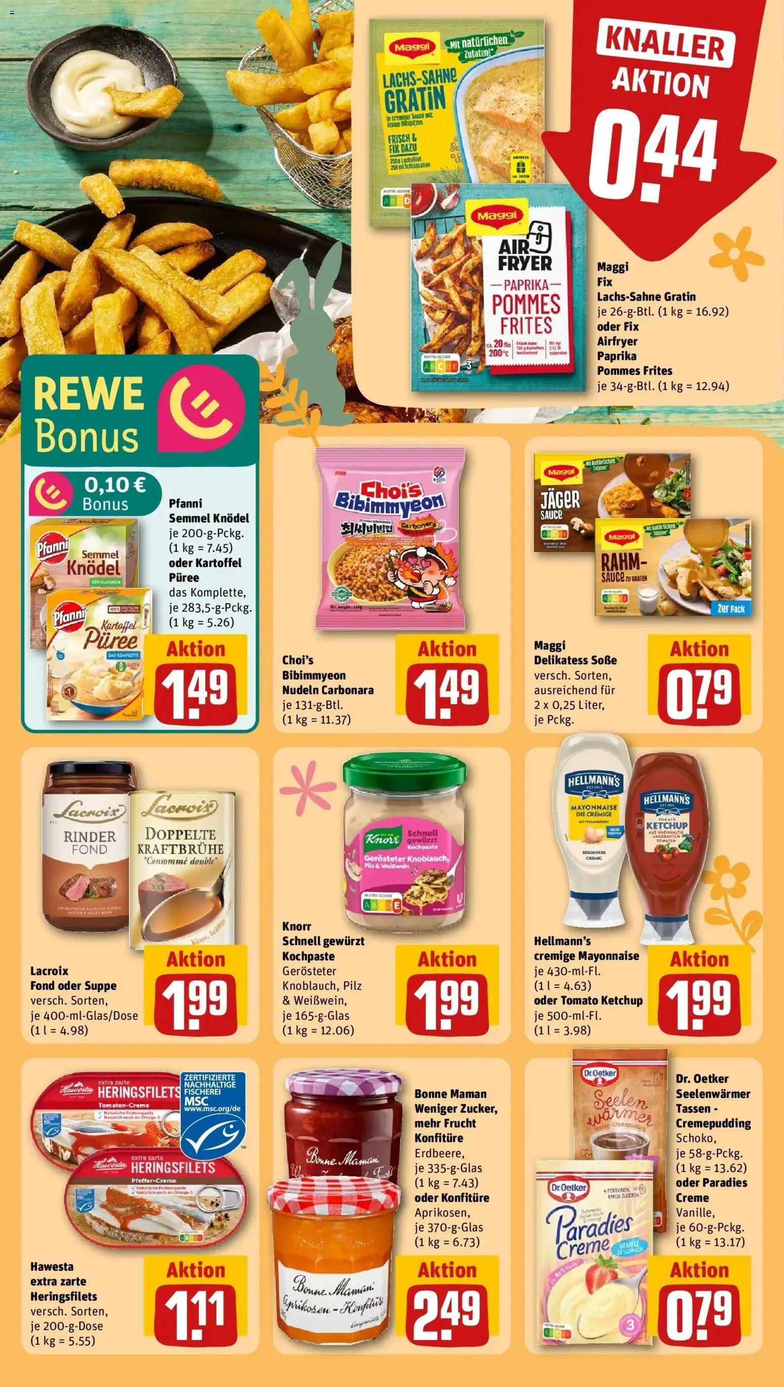 Rewe Prospekt Bad Orb	 – gültig ab 23.03.2026 | Seite: 20 | Produkte: Weißwein, Knorr, Mayonnaise, Maggi fix