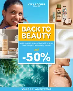 Pré-visualização Yves Rocher - Back to beauty válido de 01/09/2026