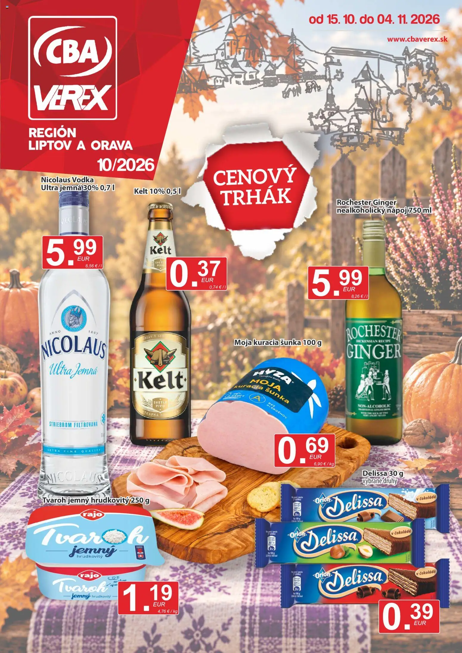 Cba Verex Štvrtok, 15 Októbra Veľké Úspory