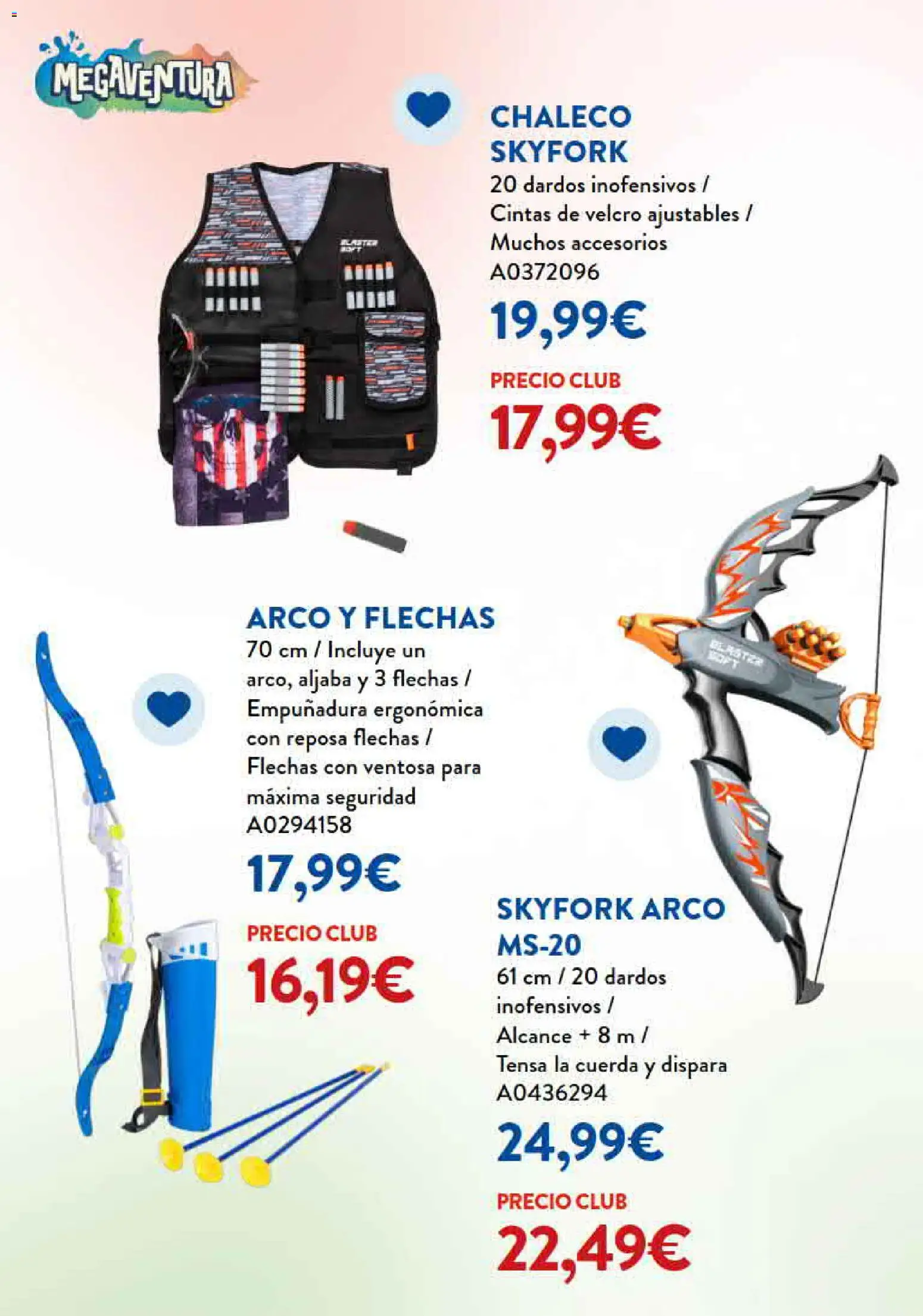 Juguettos catálogo │ válido desde el 30/06/2026 | Página: 42 | Productos: Chaleco