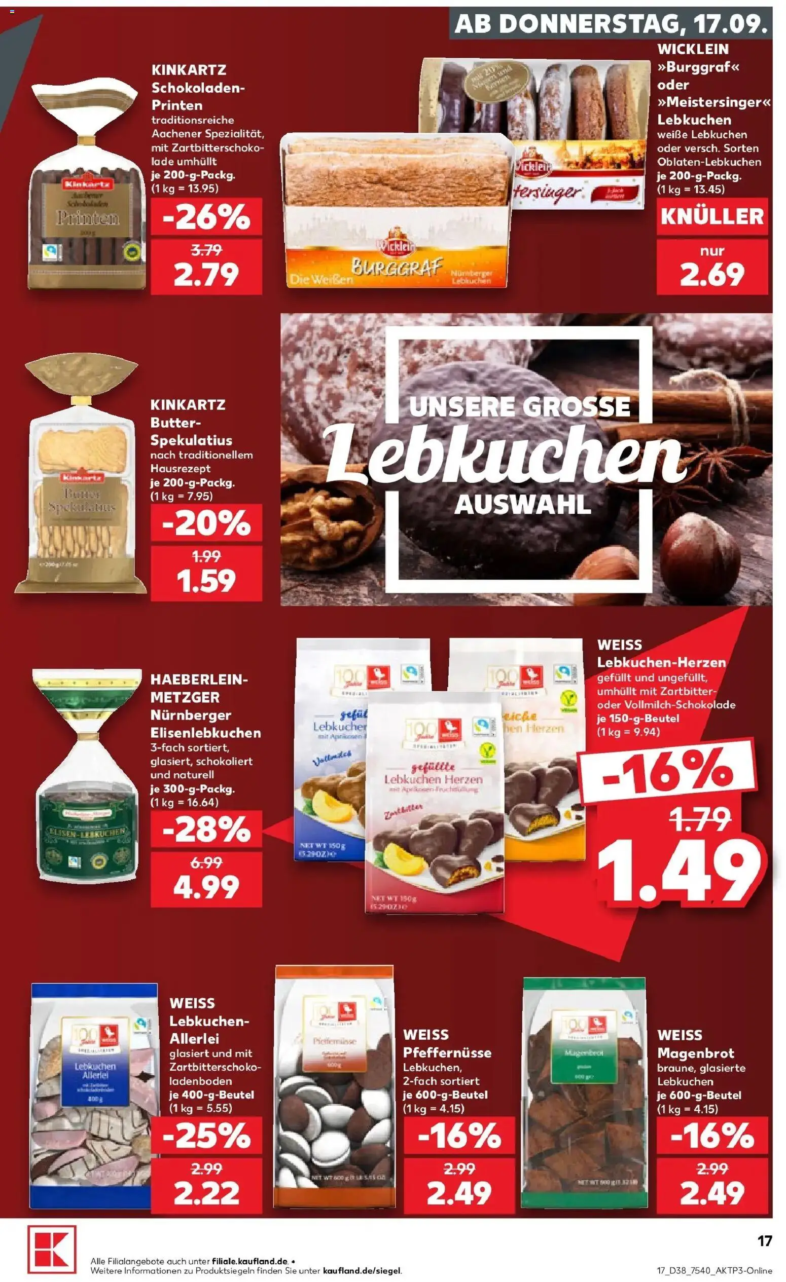 Prospekt Kaufland ab 14.09.2026 » Angebote Online zum Blättern | Seite: 29 | Produkte: Butter