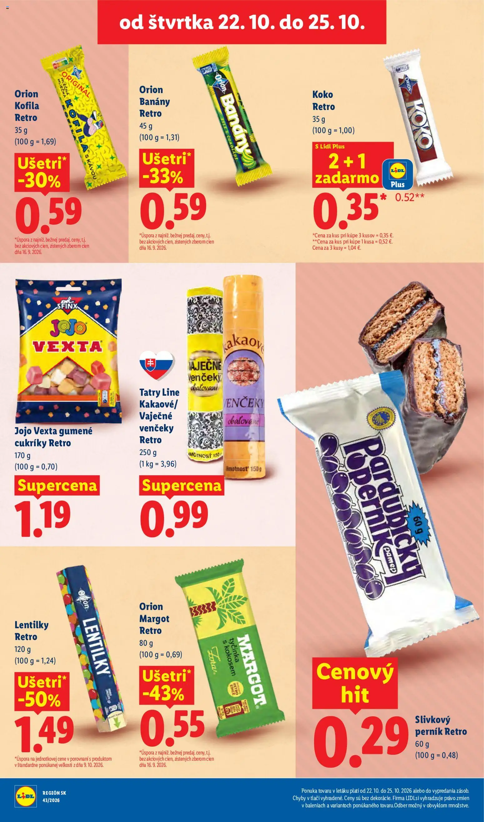 Nové Lidl akcie – leták je platný od 19.10.2026 | Strana: 81