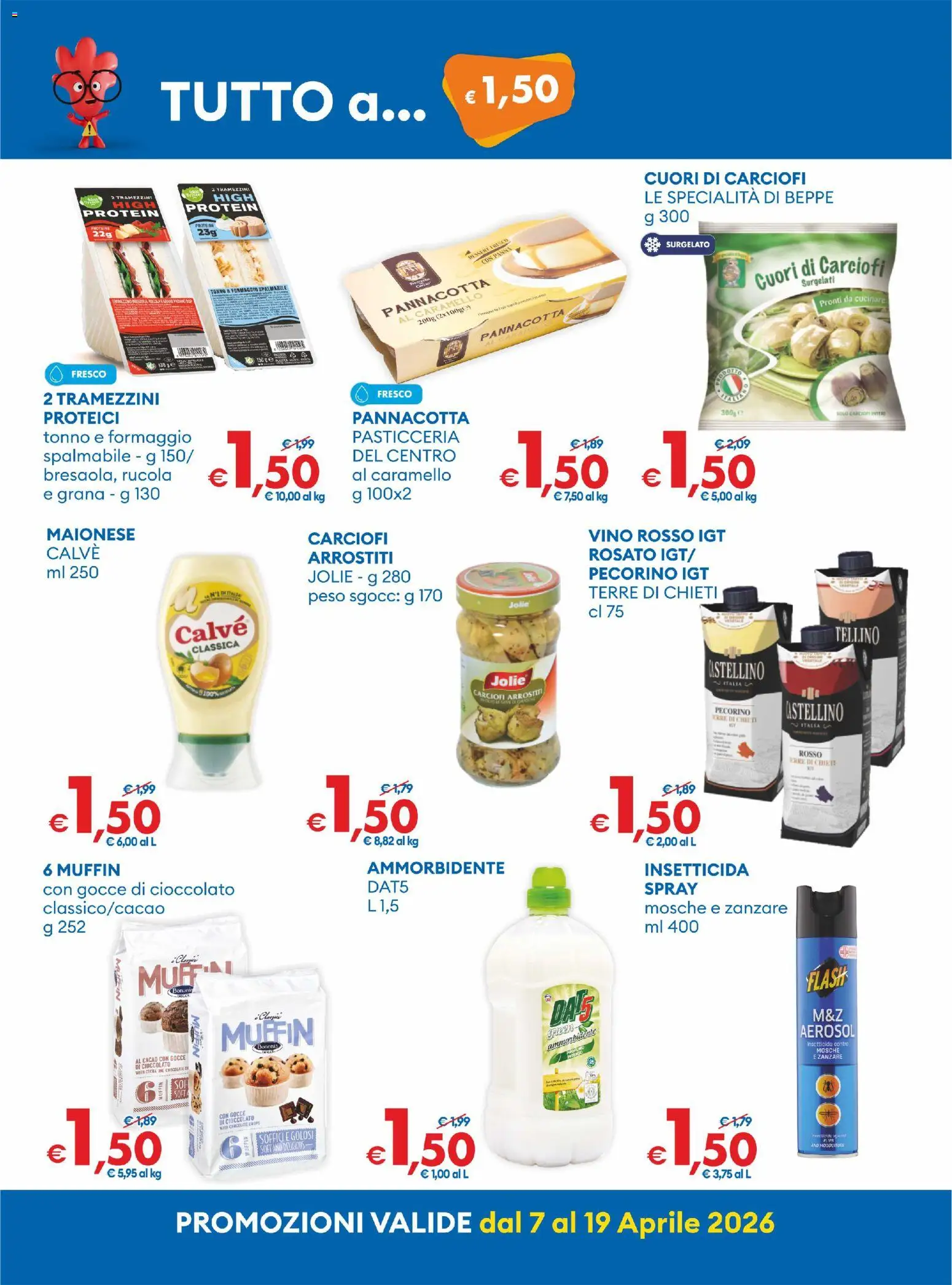 Volantino MD Discount del 07.04.2026 | Pagina: 5 | Prodotti: Cioccolato, Vino, Tonno, Vino rosso