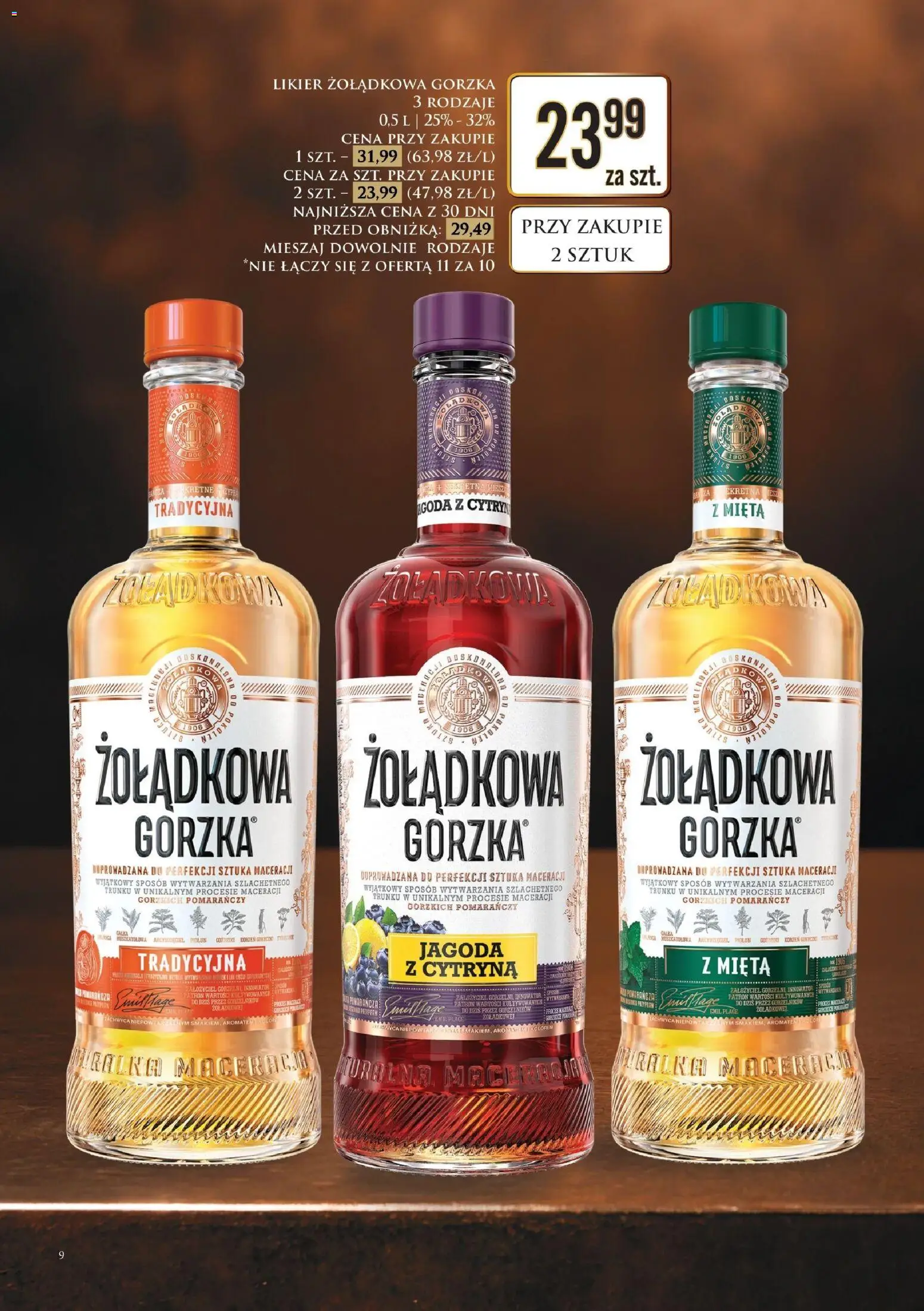 Dino gazetka alkoholowa od 31.07.2026 | Strona: 9 | Produkty: Cytryna, Pralka, Mięta