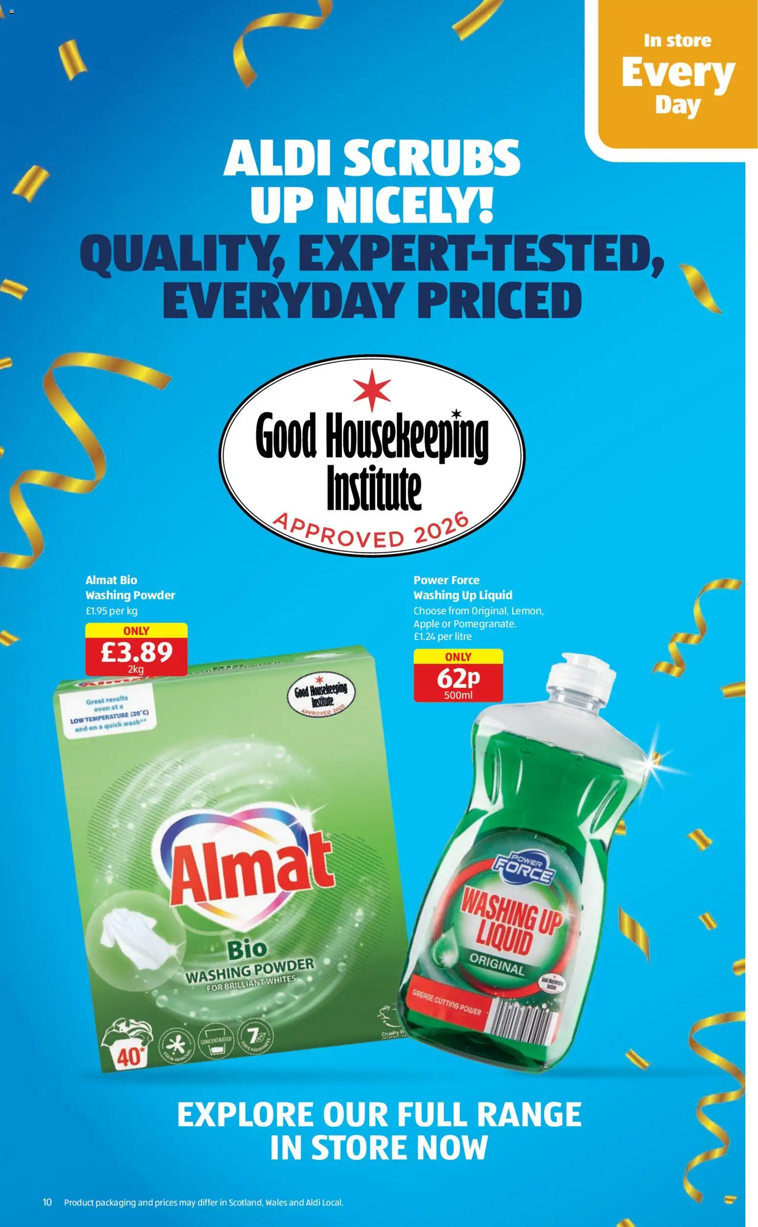{H1} | Page: 10 | Products: Powder, Washing powder, Apple, Oven