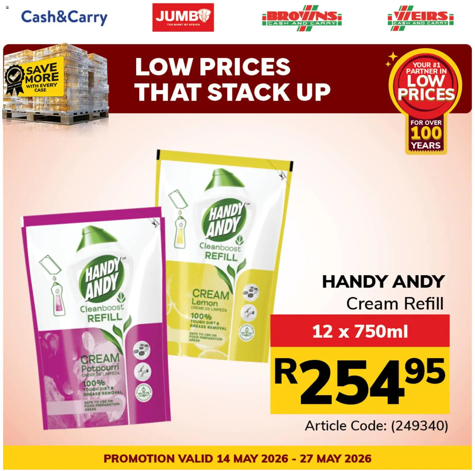New Jumbo catalogue – valid from 14.05.2026 | Page: 5 | Products: Case, Cream, Lemon
