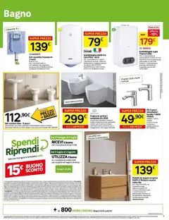 Anteprima del volantino Leroy Merlin - Nuova apertura Leroy Merlin ad Arese! valido a partire dal 27.05.2026 | Pagina: 7 | Prodotti: Mobile, Lavello, Miscelatore, Bagno