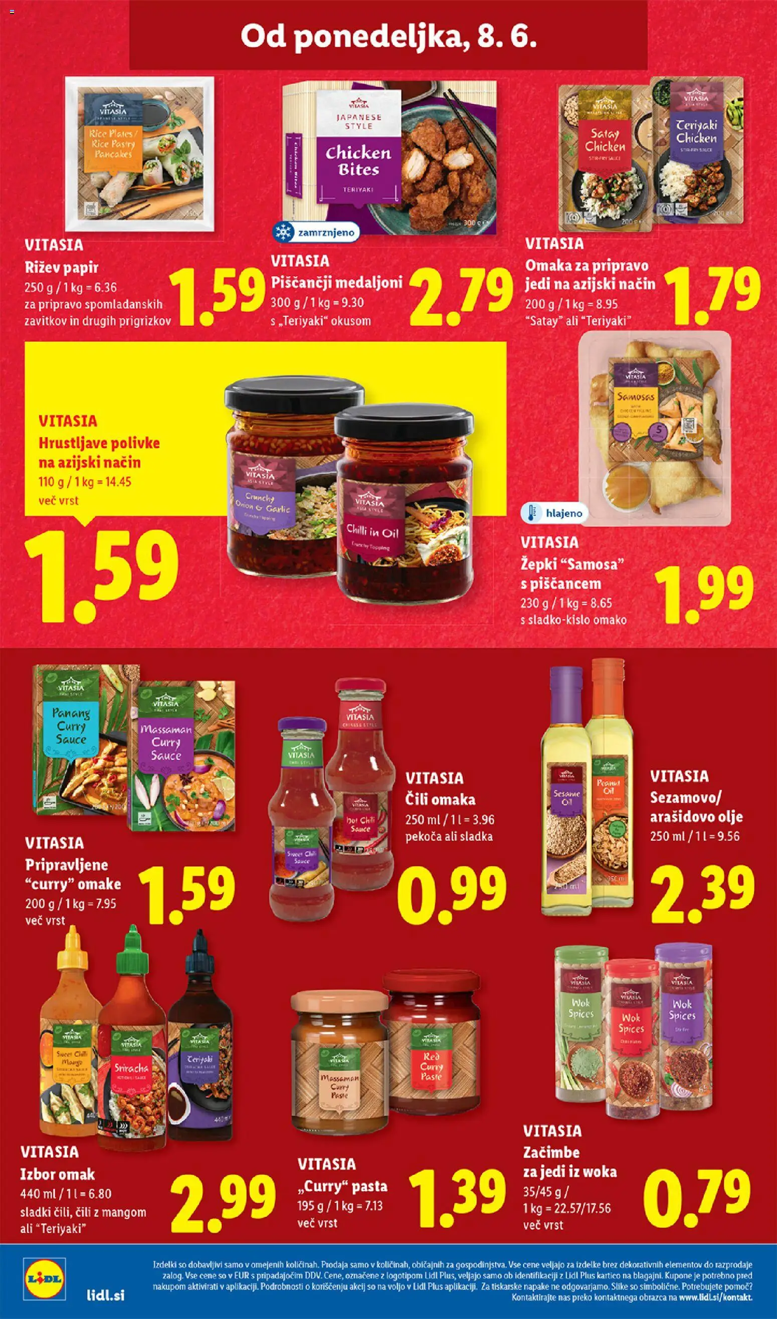 Novi Lidl katalog ponudbe – veljaven od 04.06.2026 | Stran: 54 | Izdelki: Čili omaka, Olje, Zacimbe, Omaka