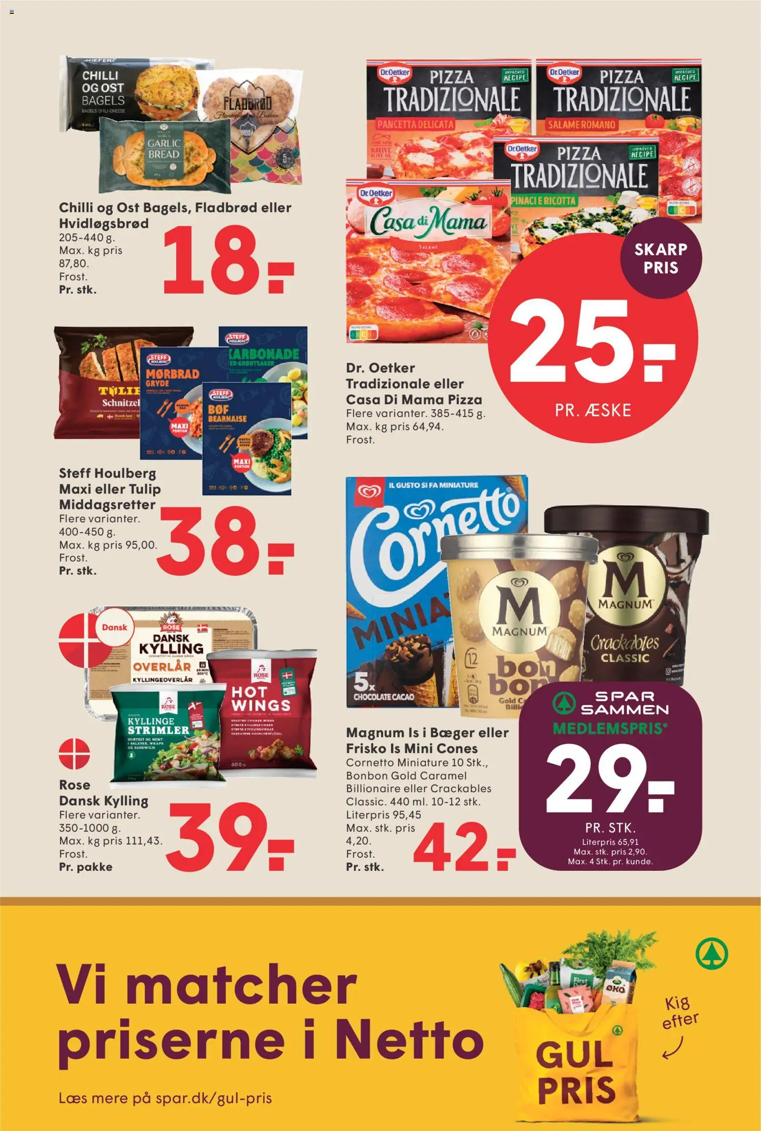 Spar tilbudsavis – gyldig fra 10/07/2026 | Side: 11 | Produkter: Ost, Chilli, Is, Hvidløgsbrød