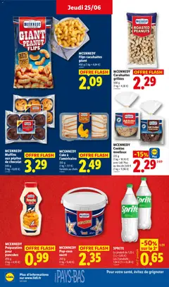 LIDL - Prévisualisation de MCENNEDY Muffins aux pépites de chocolat, MCENNEDY Muffins aux pépites de chocolat valide à partir de 25/06/2026 | Page: 22