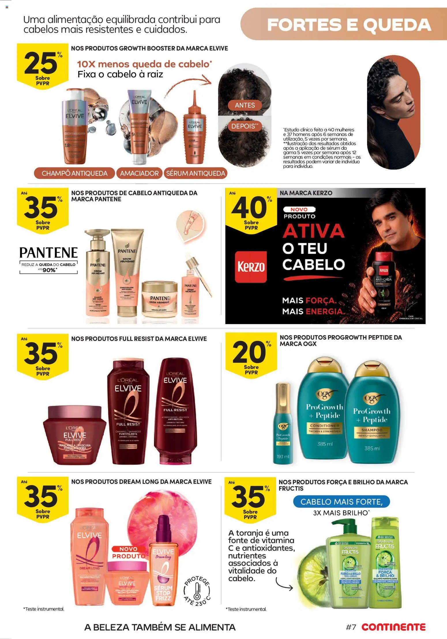 Continente Beleza Receita perfeita para um cabelo nutrido │ válido de 15/09/2026 | Página: 7