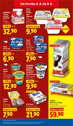 Náhled letáku PILOS Jogurt řeckého typu ochucený, 140 g, různé druhy, 1,6 % tuku, 100 g = 7,07 Kč od 06.08.2026 | Strana: 21