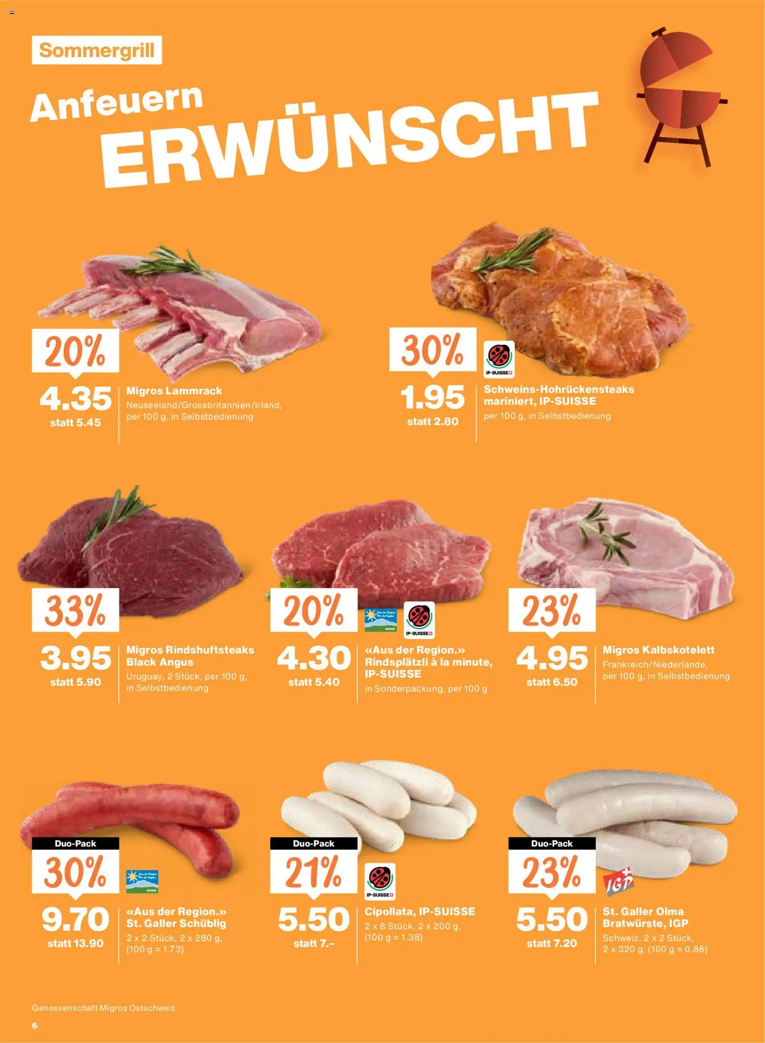 Migros aktionen – gültig ab 25.06.2026 | Seite: 6