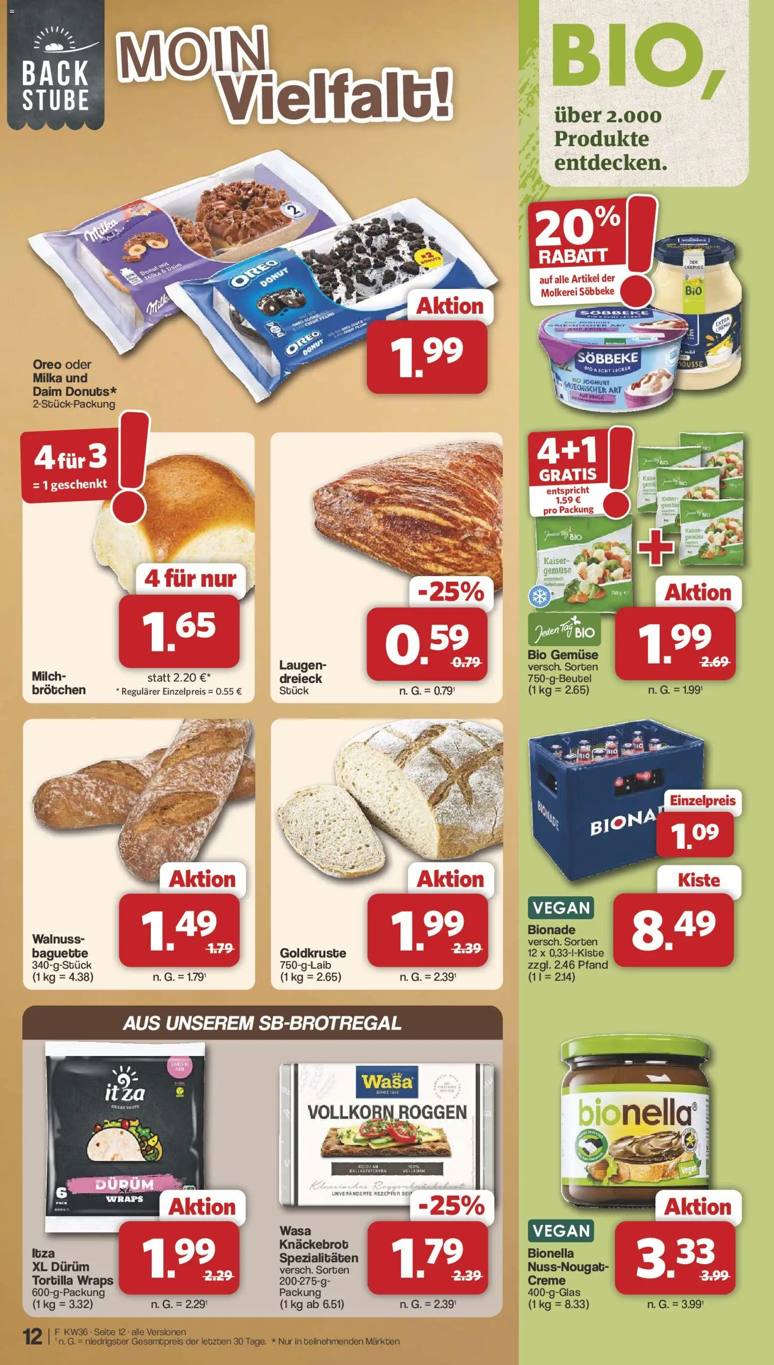 Famila Nordwest Prospekt – gültig ab 31.08.2026 | Seite: 14 | Produkte: Milch, Joghurt, Spezialitäten, Creme