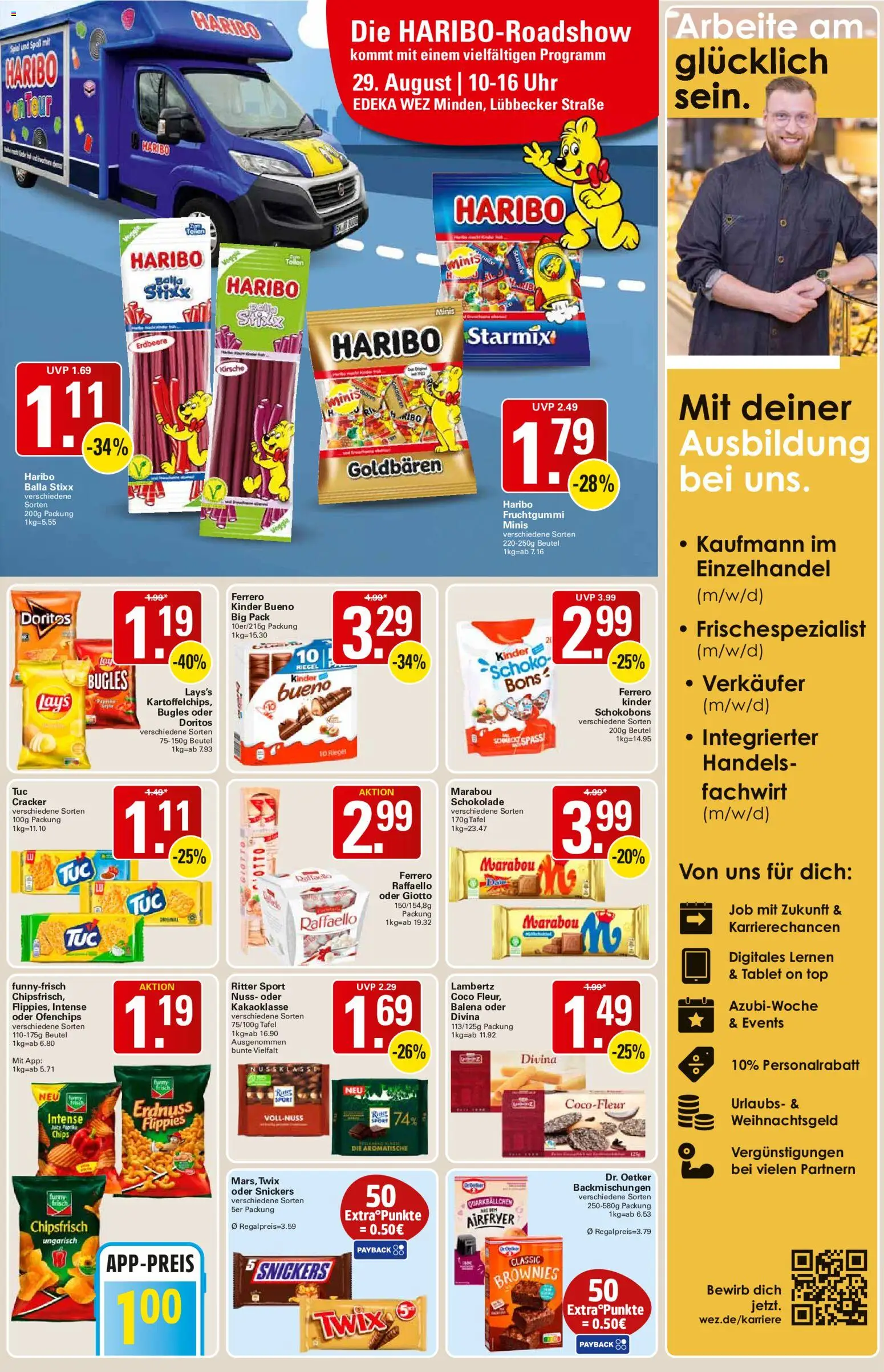 WEZ Prospekt – gültig ab 24.08.2026 | Seite: 11 | Produkte: Top, Spiel, Schokolade, Uhr