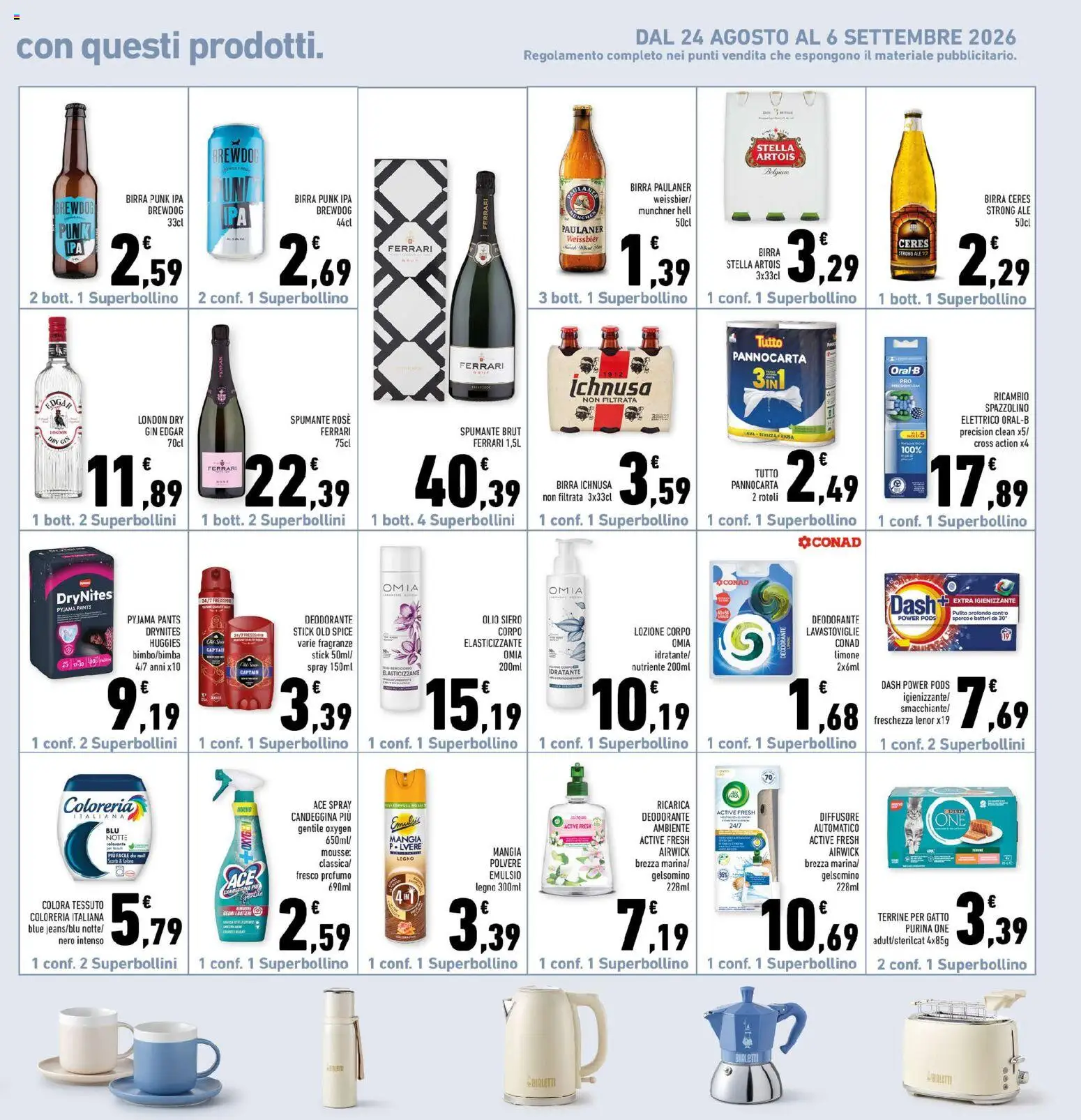 Volantino Conad del 26/08/2026 | Pagina: 27