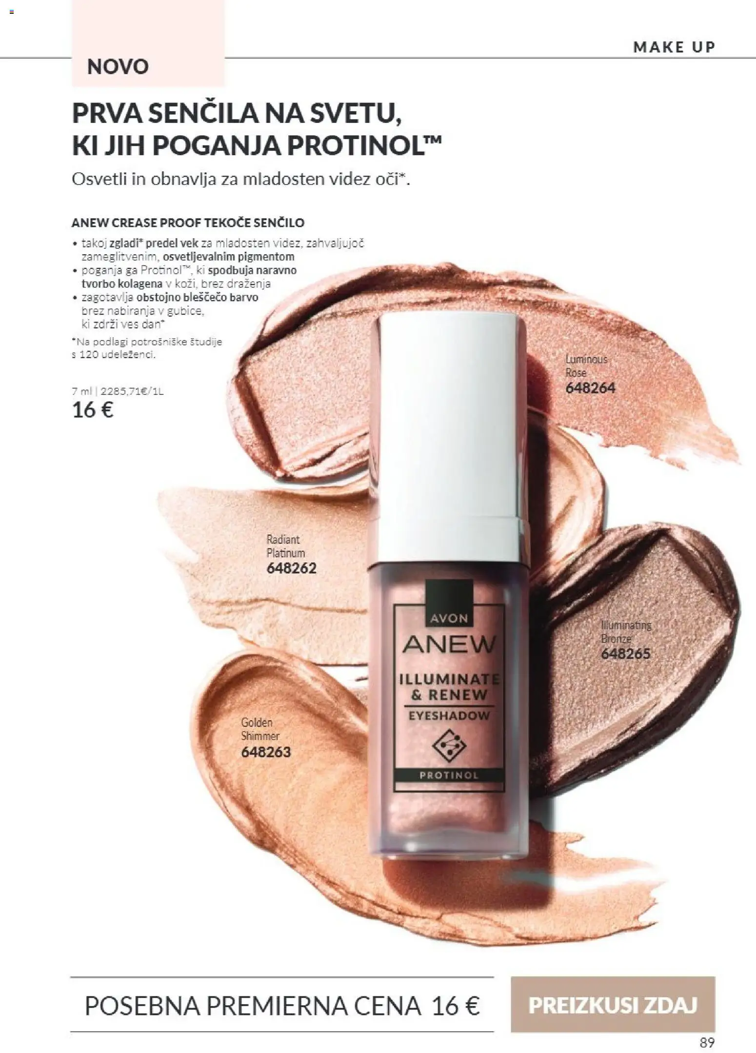 Novi Avon katalog ponudbe – veljaven od 01.11.2026 | Stran: 89 | Izdelki: Senčilo