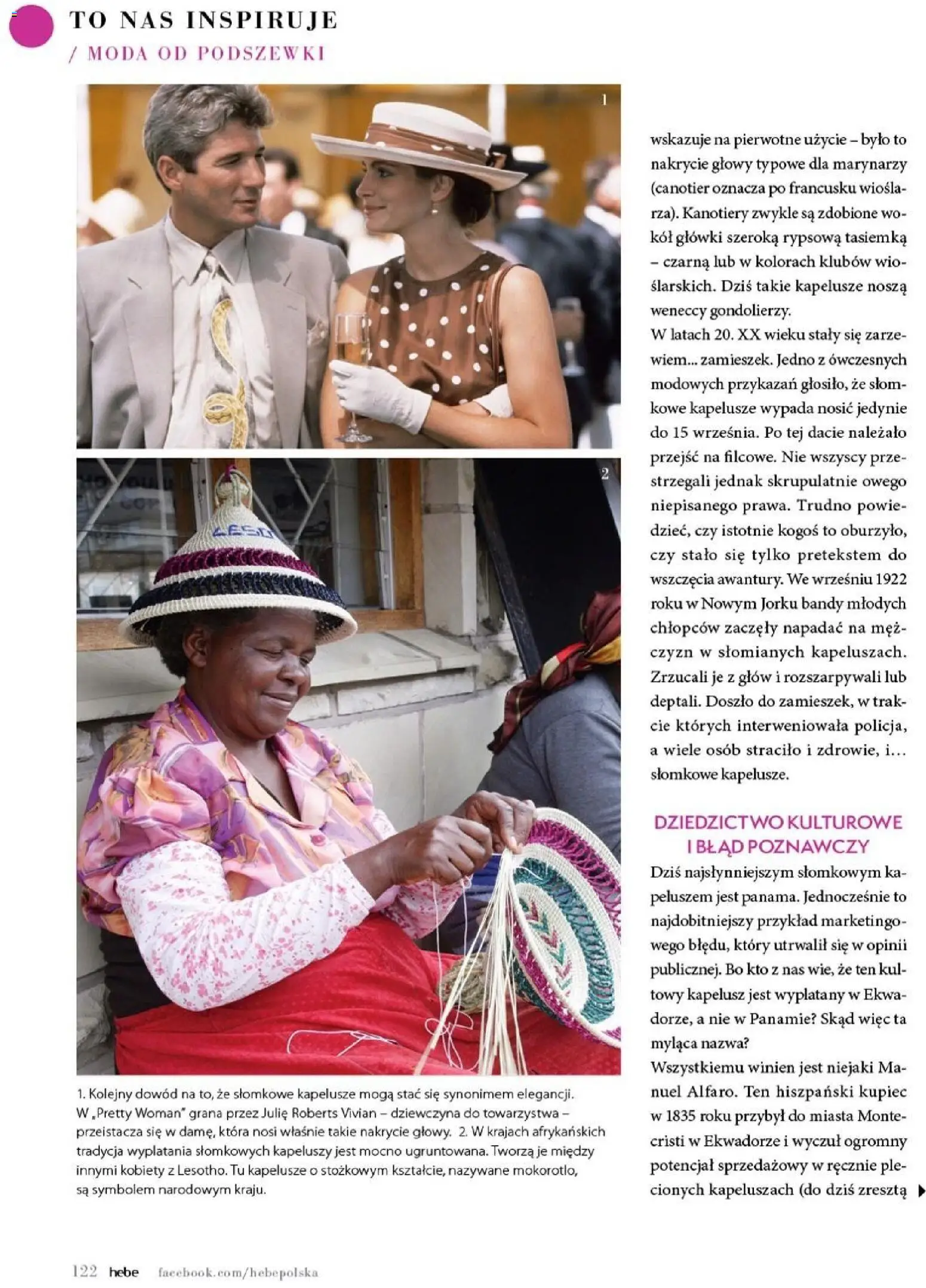 Hebe gazetka - Magazyn od 01.07.2026 | Strona: 122 | Produkty: Kapelusz