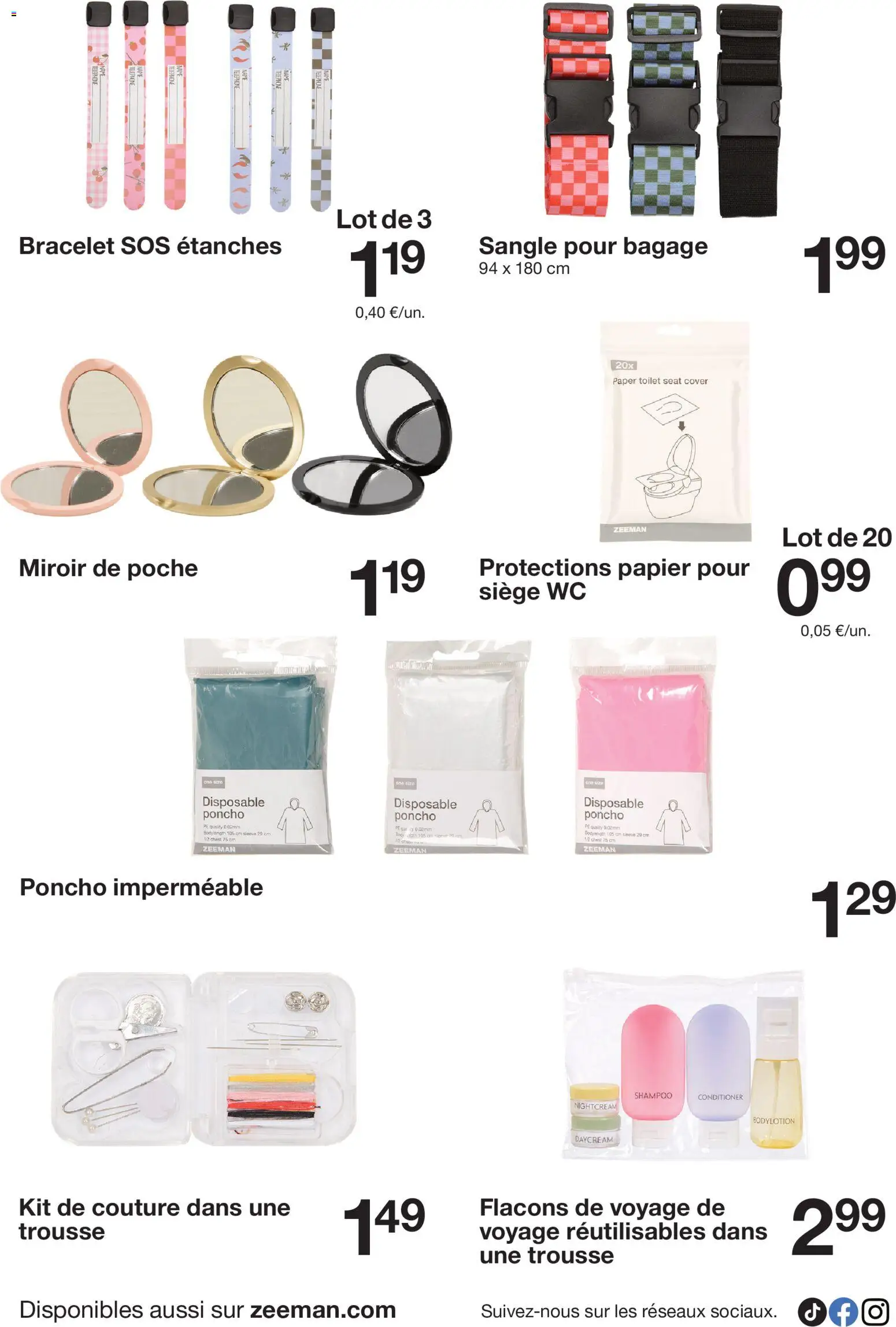 {H1} | Page: 4 | Produits: Téléphone, Bracelet, Miroir, Bagage