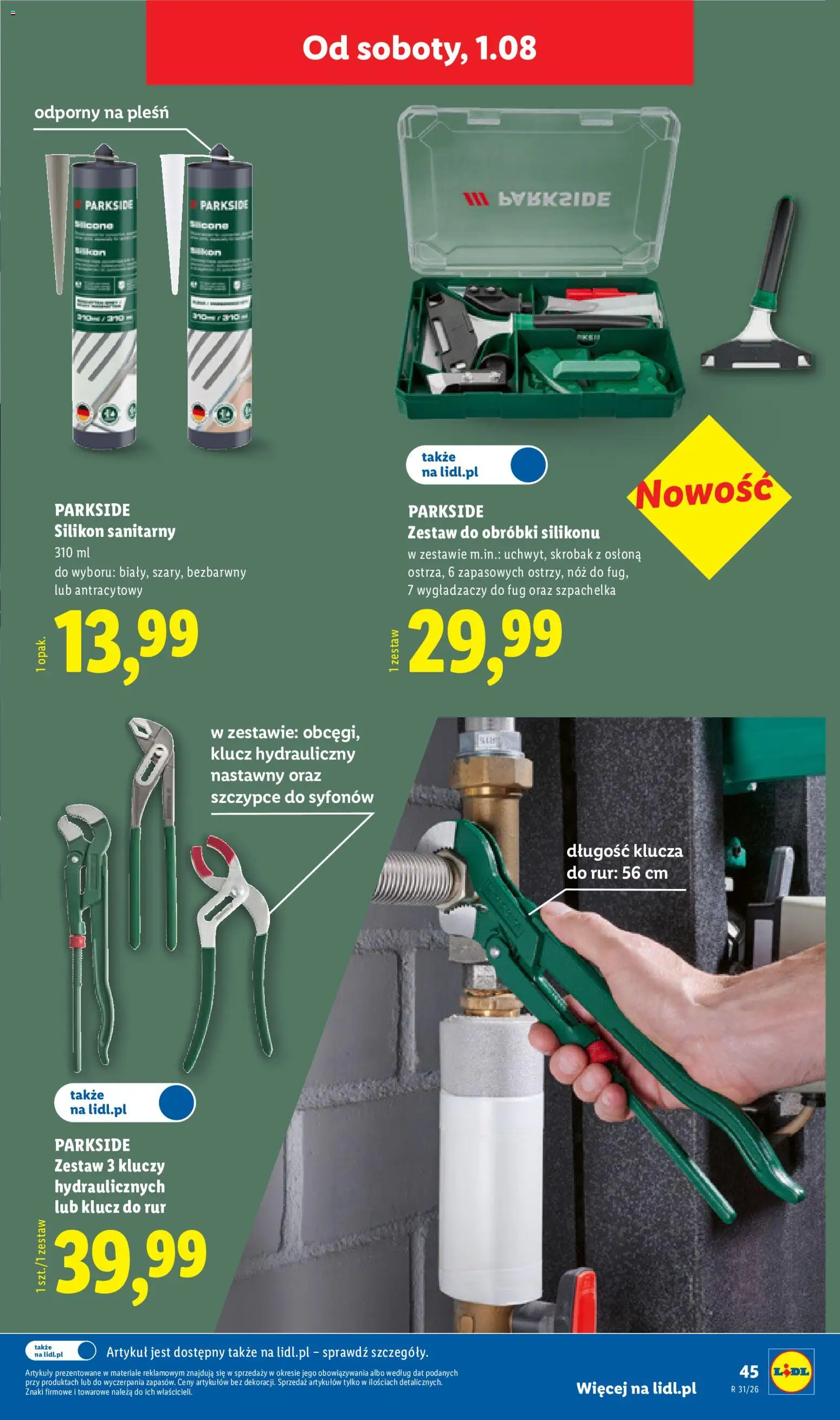 Lidl Polsko katalog od 27.07.2026 | Strana: 51 | Produkty: Parkside, Silikon
