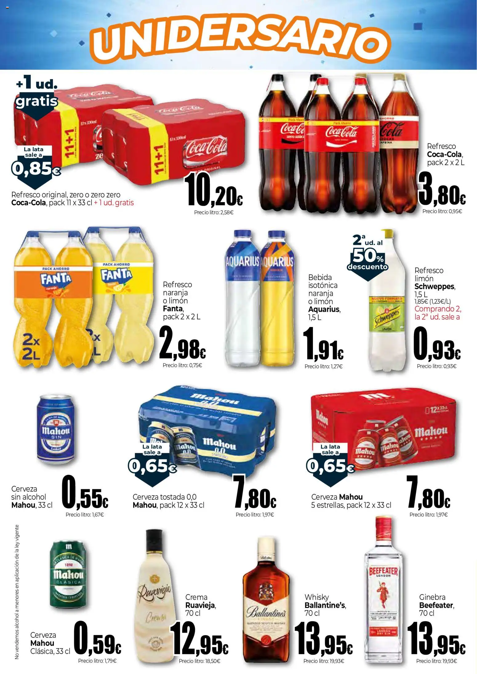 Unide folleto │ válido desde el 01/10/2026 | Página: 6 | Productos: Cerveza sin alcohol, Cerveza, Whisky, Alcohol