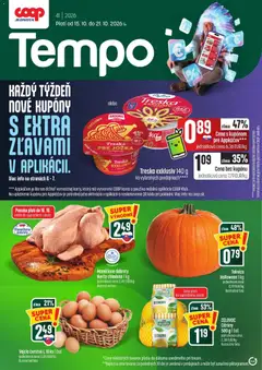 COOP Jednota leták platný od 15.10.2026