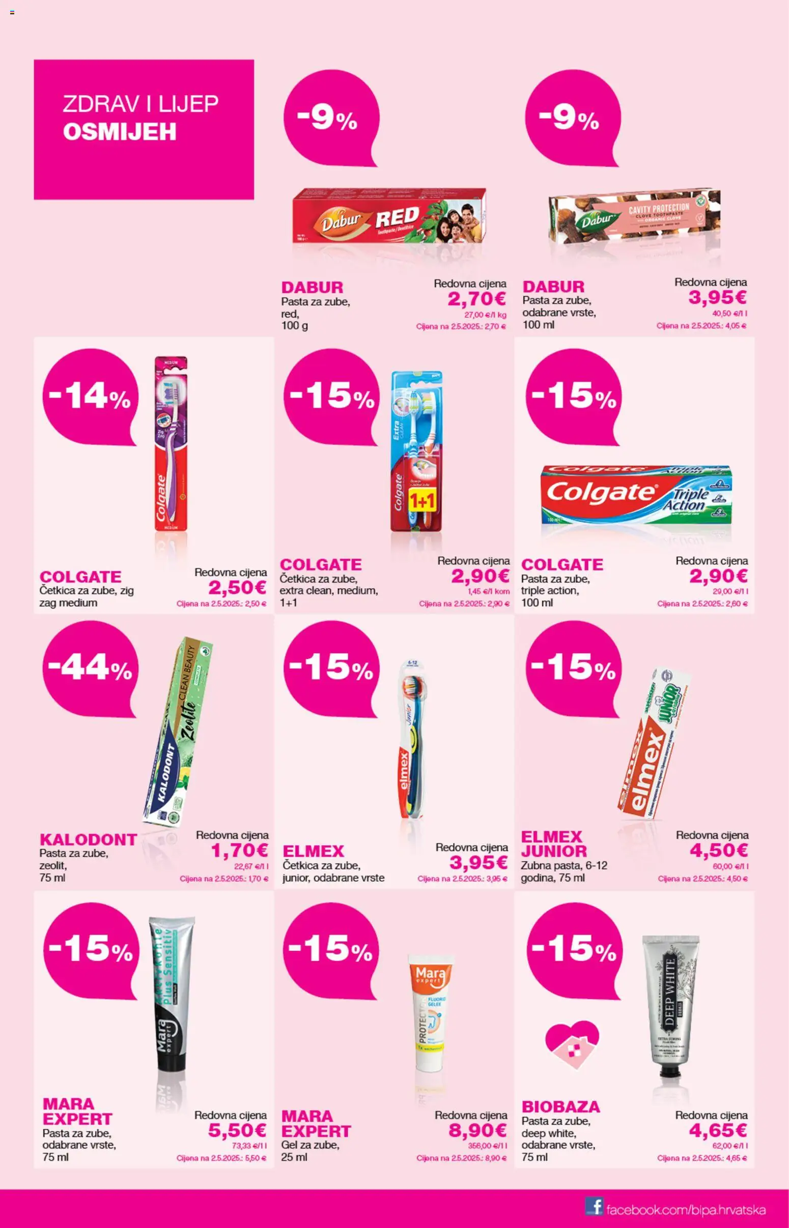 Bipa katalog | vrijedi od 01.05.2026 | Stranica: 7 | Proizvodi: Pasta