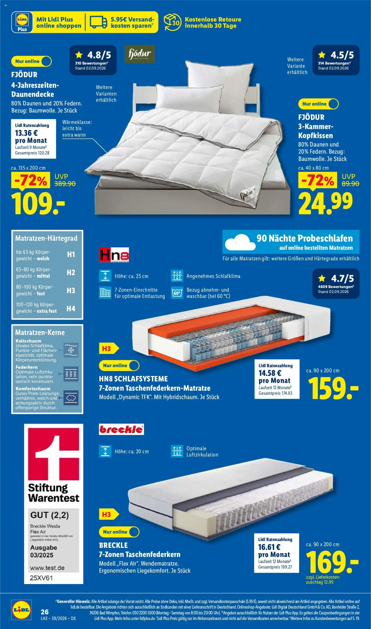 Lidl Německo leták od 21.09.2026 | Strana: 8 | Produkty: Telefon