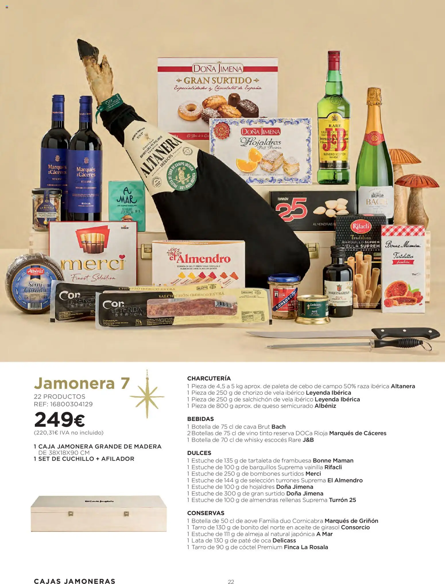 Hipercor - Cestas de Navidad Cataluňa │ válido desde el 08/10/2026 | Página: 22