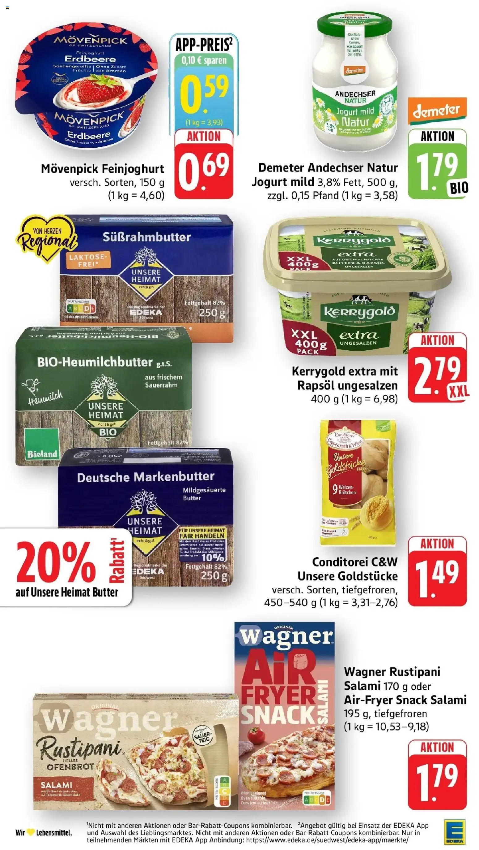 Edeka Prospekt Konstanz-Petershausen (ab 03.08.2026) » Angebote Online | Seite: 12 | Produkte: Milch, Butter, Tomaten, Sauerrahm