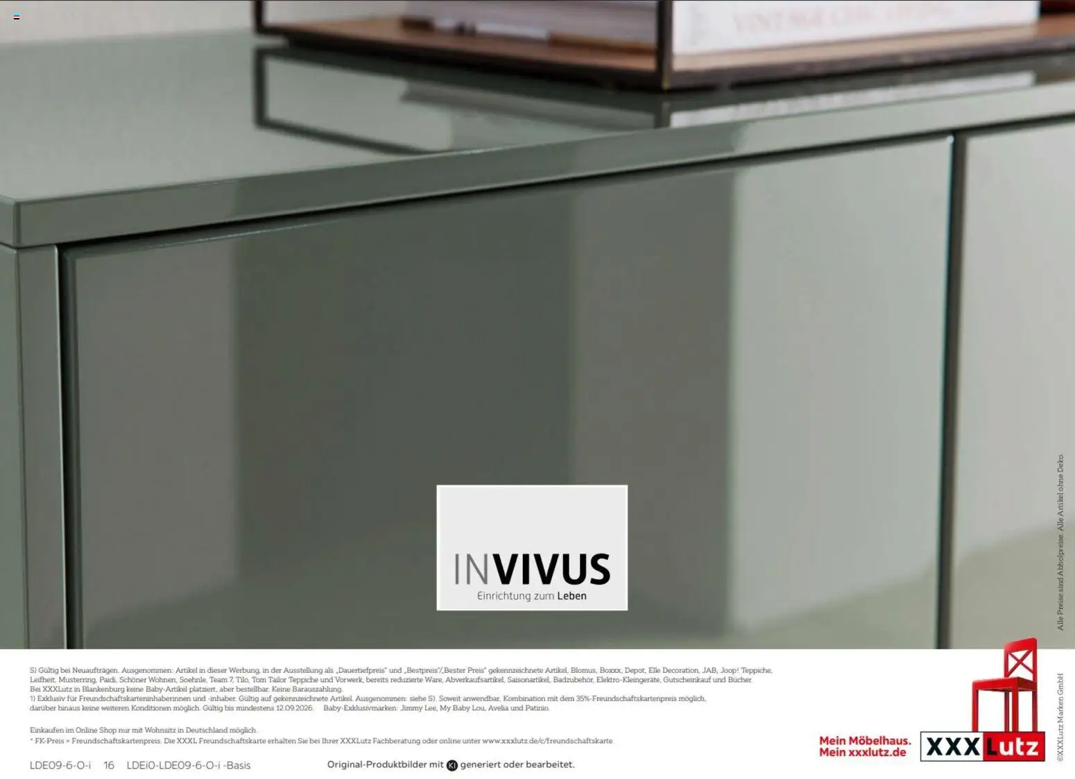 XXXLutz INVIVUS Spezial – gültig ab 29.08.2026 | Seite: 16