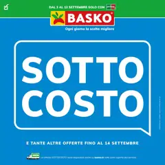 Anteprima del volantino Basko volantino valido a partire dal 03/09/2026