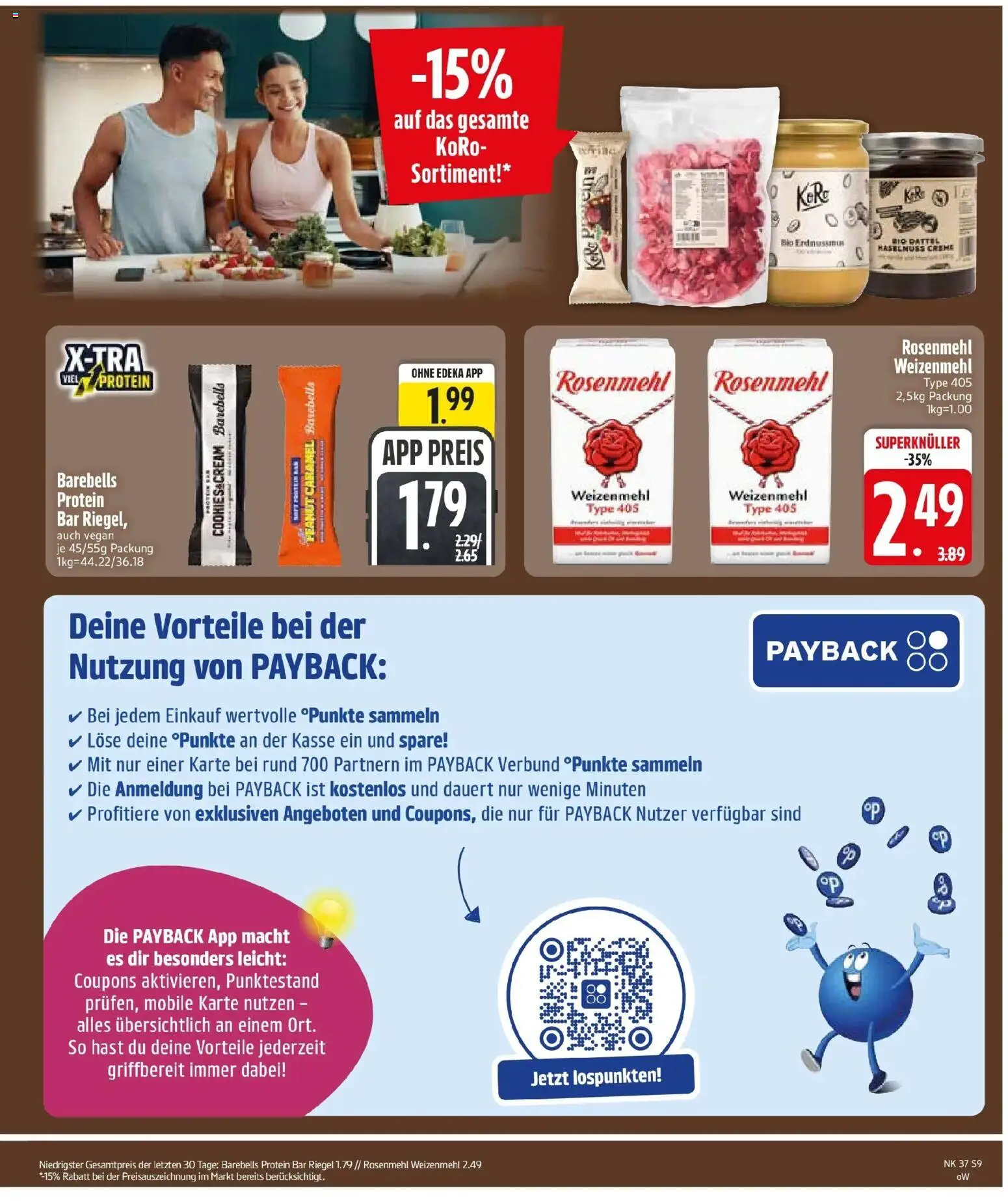 Edeka Prospekt München (ab 07.09.2026) » Angebote Online | Seite: 11 | Produkte: Weizenmehl, Creme, Dattel