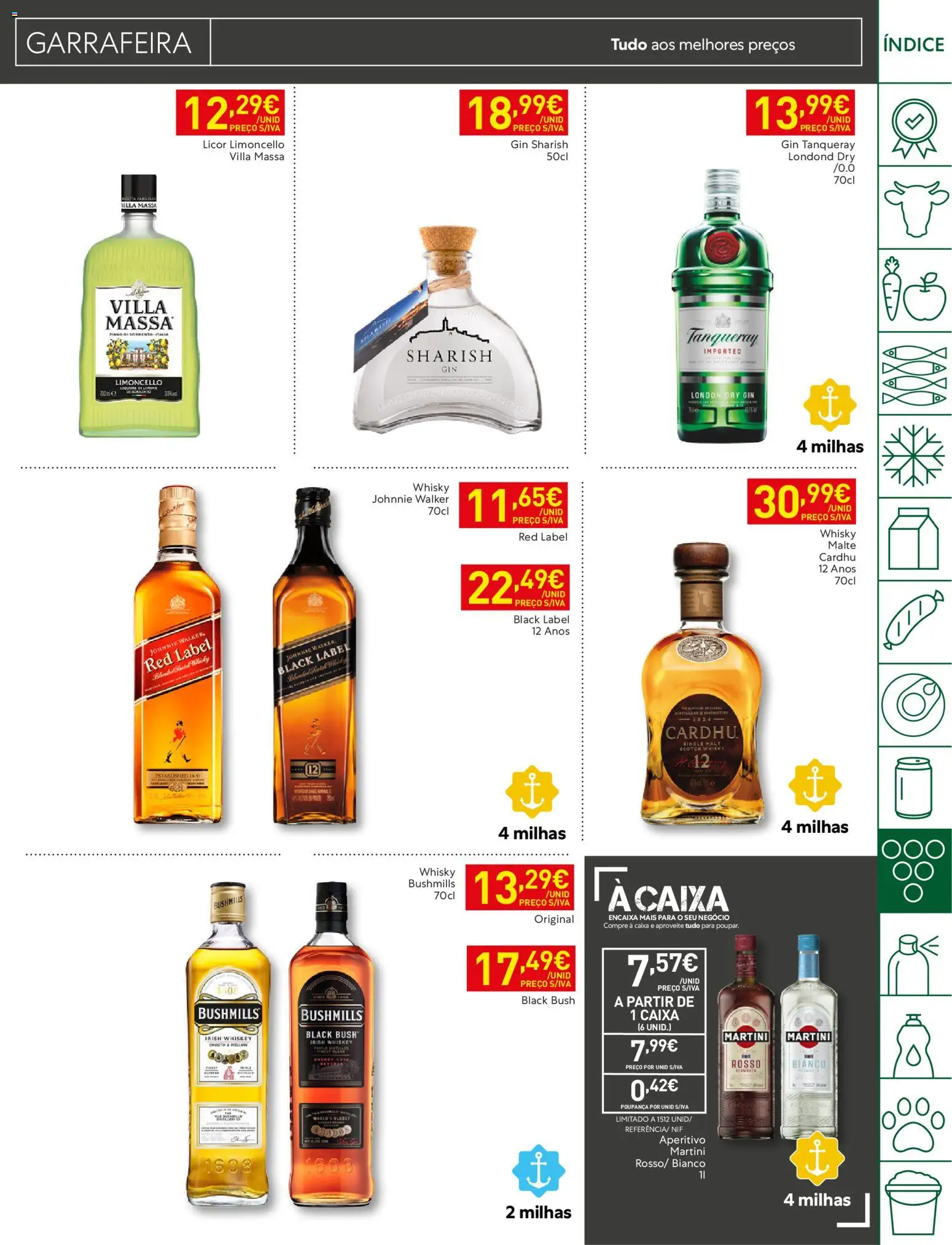 Recheio folheto Madeira │ válido de 20/10/2026 | Página: 29 | Produtos: Martini, Licor, Gin, Massa