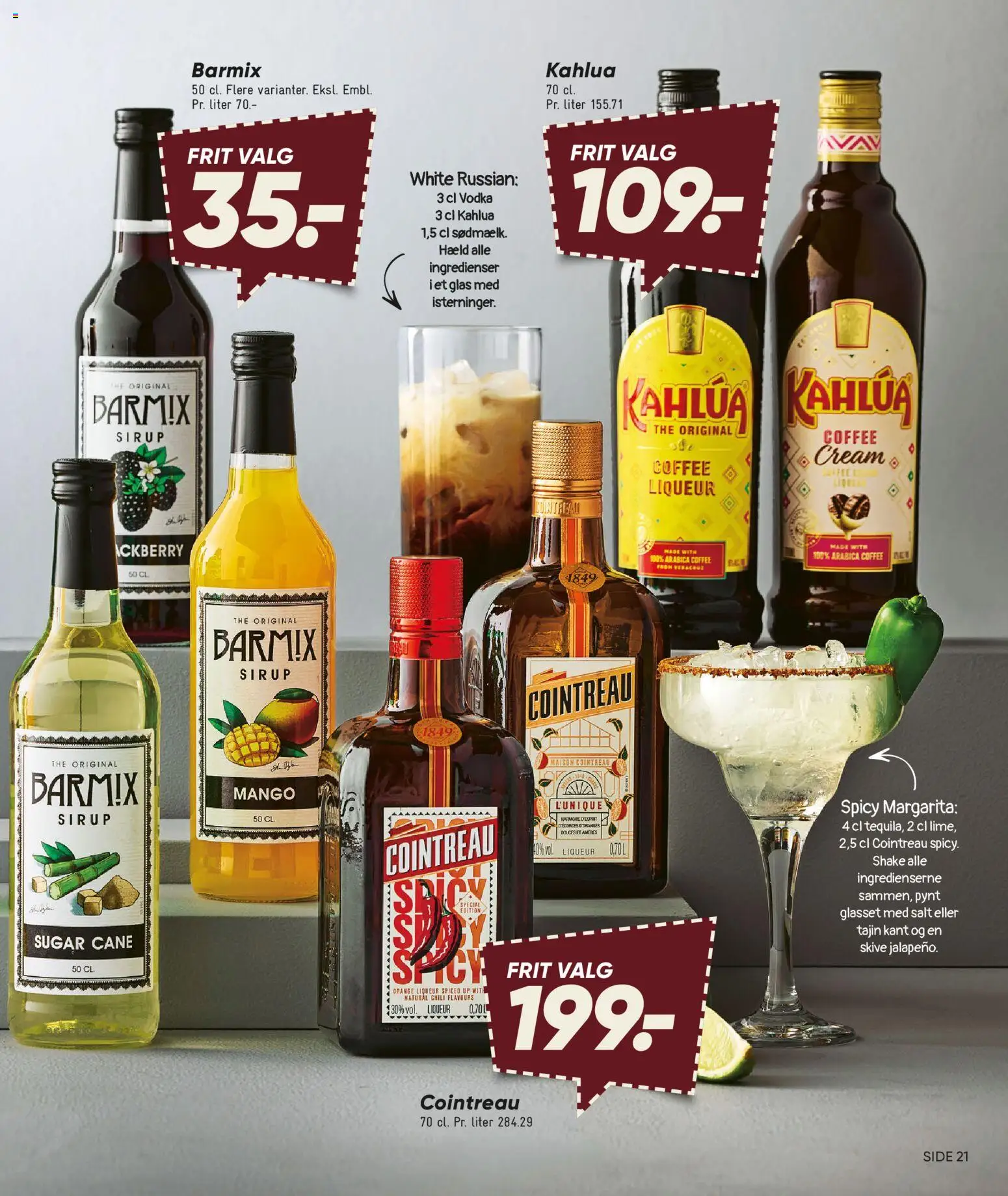 Bilka tilbudsavis – gyldig fra 30/10/2026 | Side: 21 | Produkter: Mango, Sirup, Vodka, Salt