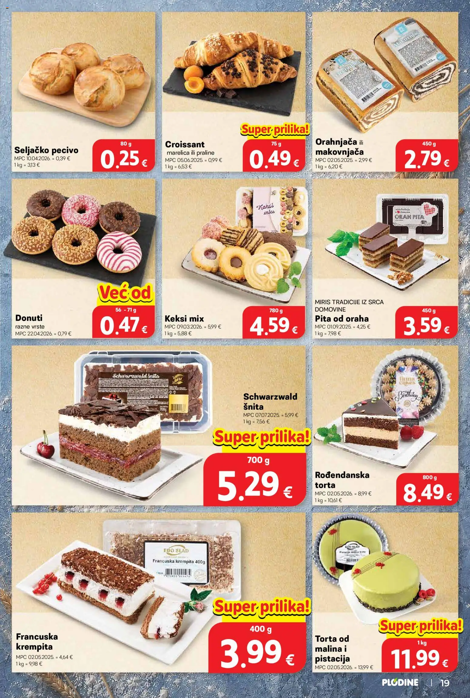 Plodine katalog | vrijedi od 08.07.2026 | Stranica: 19