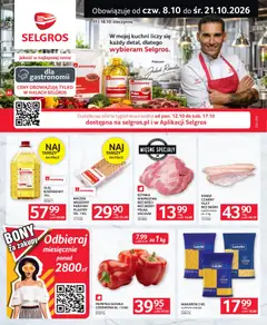 Pogląd oferty "Selgros cash&carry gazetka - Oferta dla gastronomii" - ważna od 08.10.2026