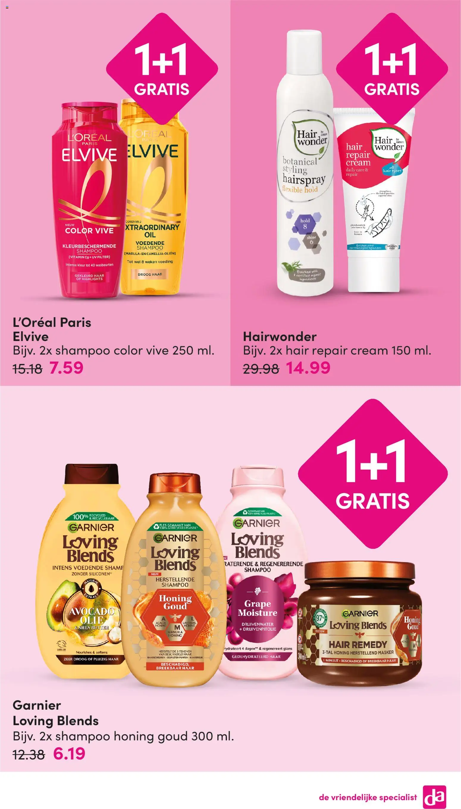 {H1} | Pagina: 7 | Producten: Honing, Fles, Shampoo, Masker