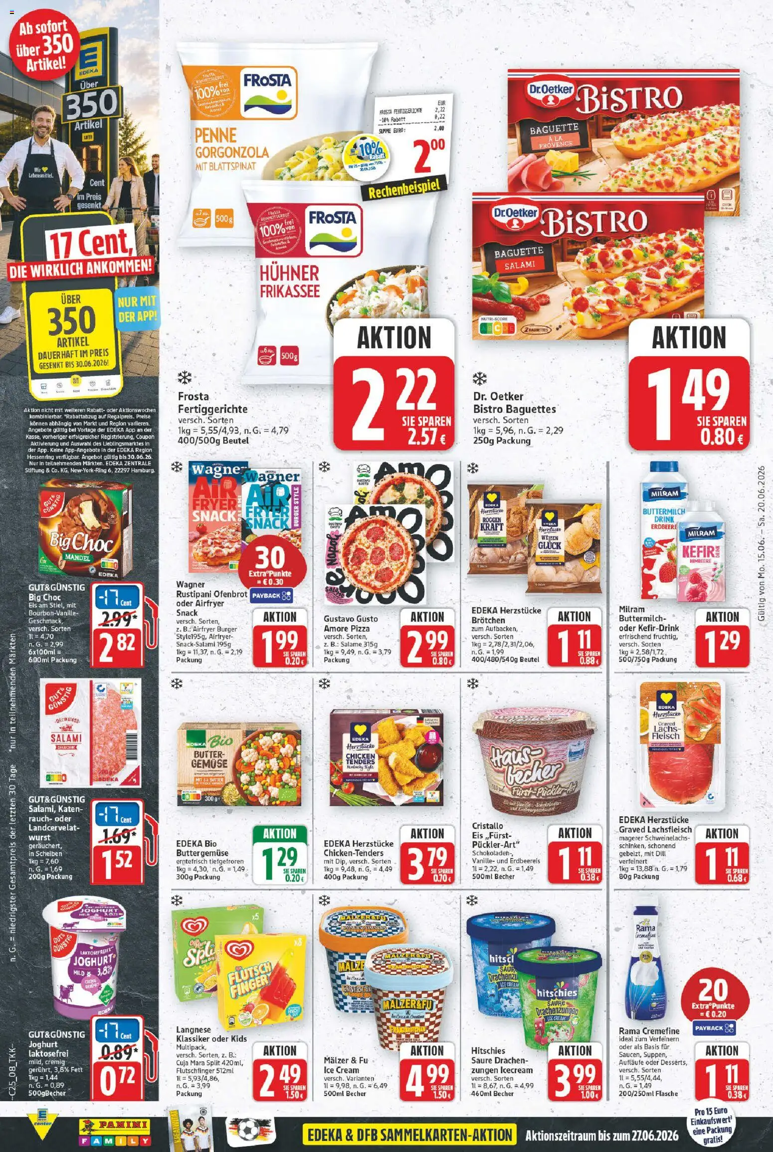 E center Prospekt – gültig ab 15.06.2026 | Seite: 10 | Produkte: Himbeere, Dill, Salami, Pizza