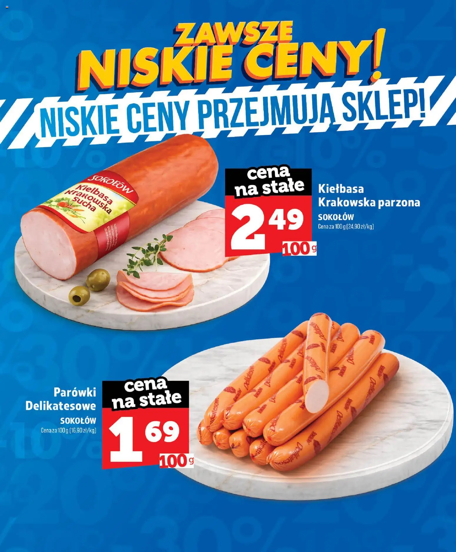 Topaz gazetka - Zawsze Niskie Ceny od 01.07.2026 | Strona: 2 | Produkty: Kiełbasa, Parówki