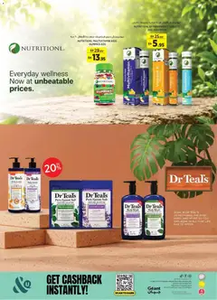 Preview of Géant offers valid from 12 Oct, 2026 | Page: 28 | Products: Body wash, Lotion, Salt, Sugar