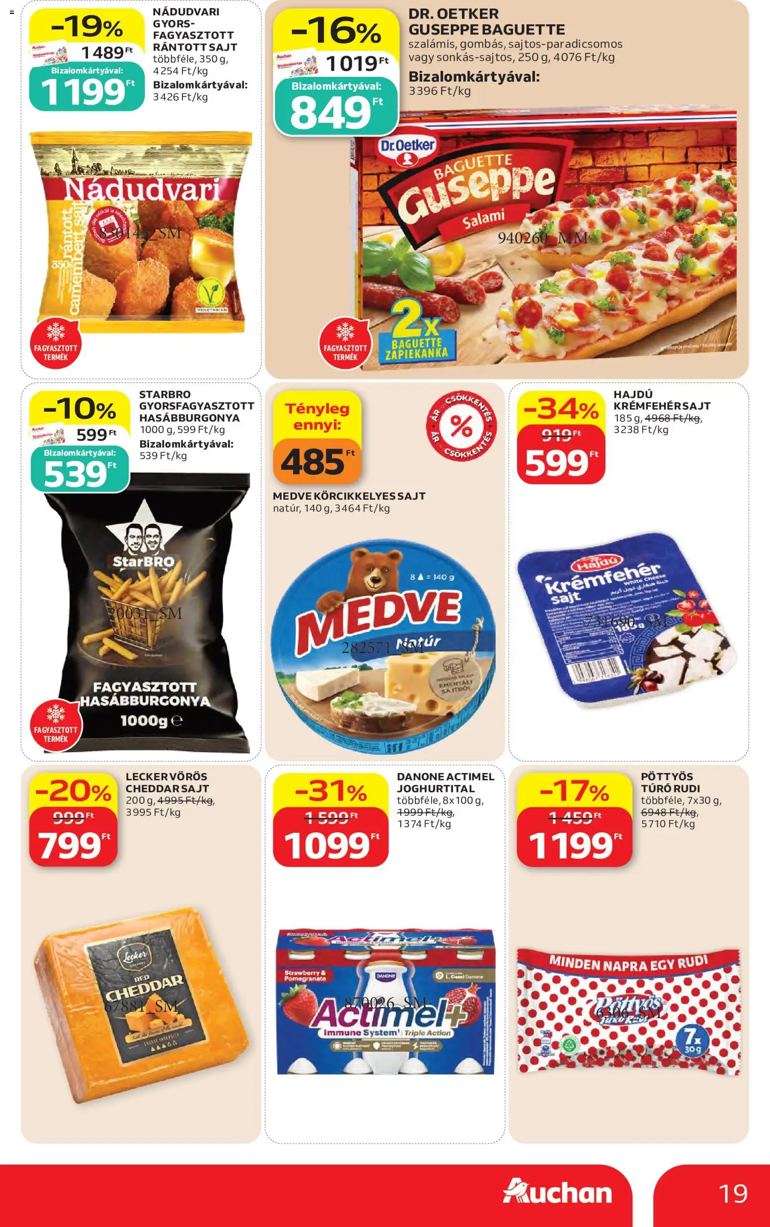 Auchan akciós ujság - amely érvényes a következő dátumtól: 2026.10.22. | Oldal: 19