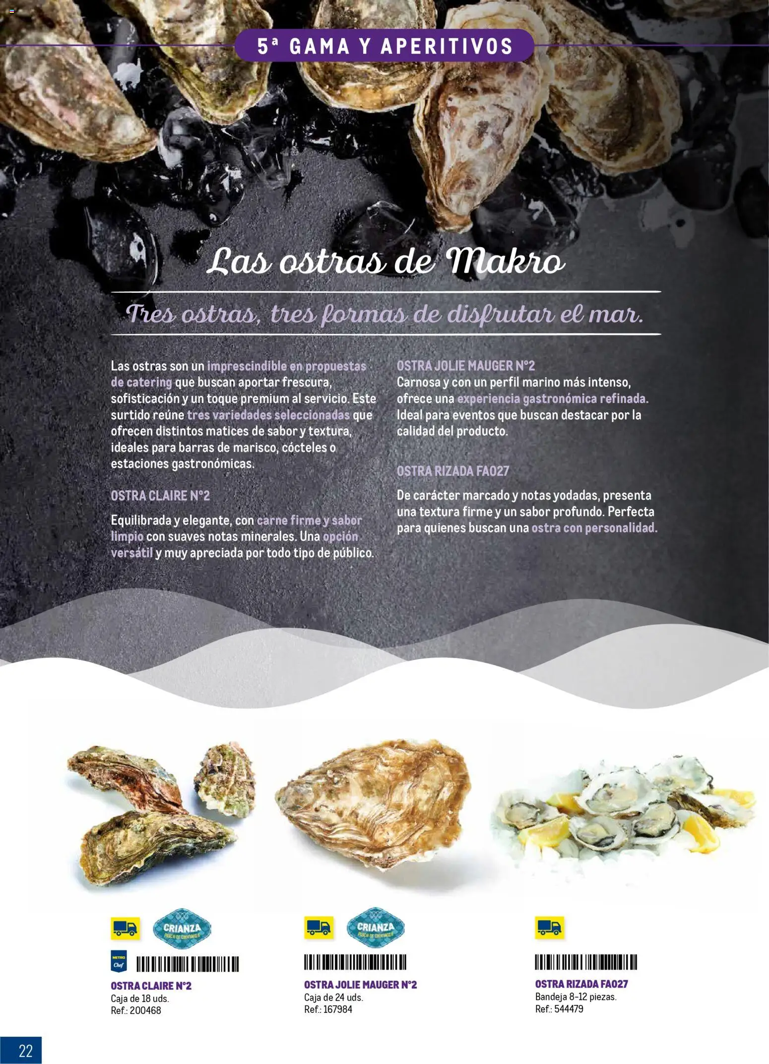 Makro Especial Catering │ válido desde el 16/03/2026 | Página: 22 | Productos: Bandeja, Caja