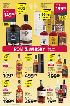 Fleggaard - Tilbudsavis gyldig fra 29.04.2026 | Side: 40 | Produkter: Whisky, Rom