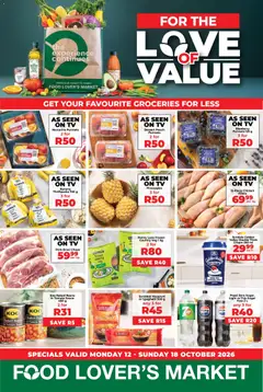 Food Lover's Market specials catalogue – valid from 12/10/2026