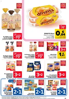 Vista previa Carrefour folleto válido desde el 26.05.2026 | Página: 35 | Productos: Pan, Té, Magdalenas, Donuts