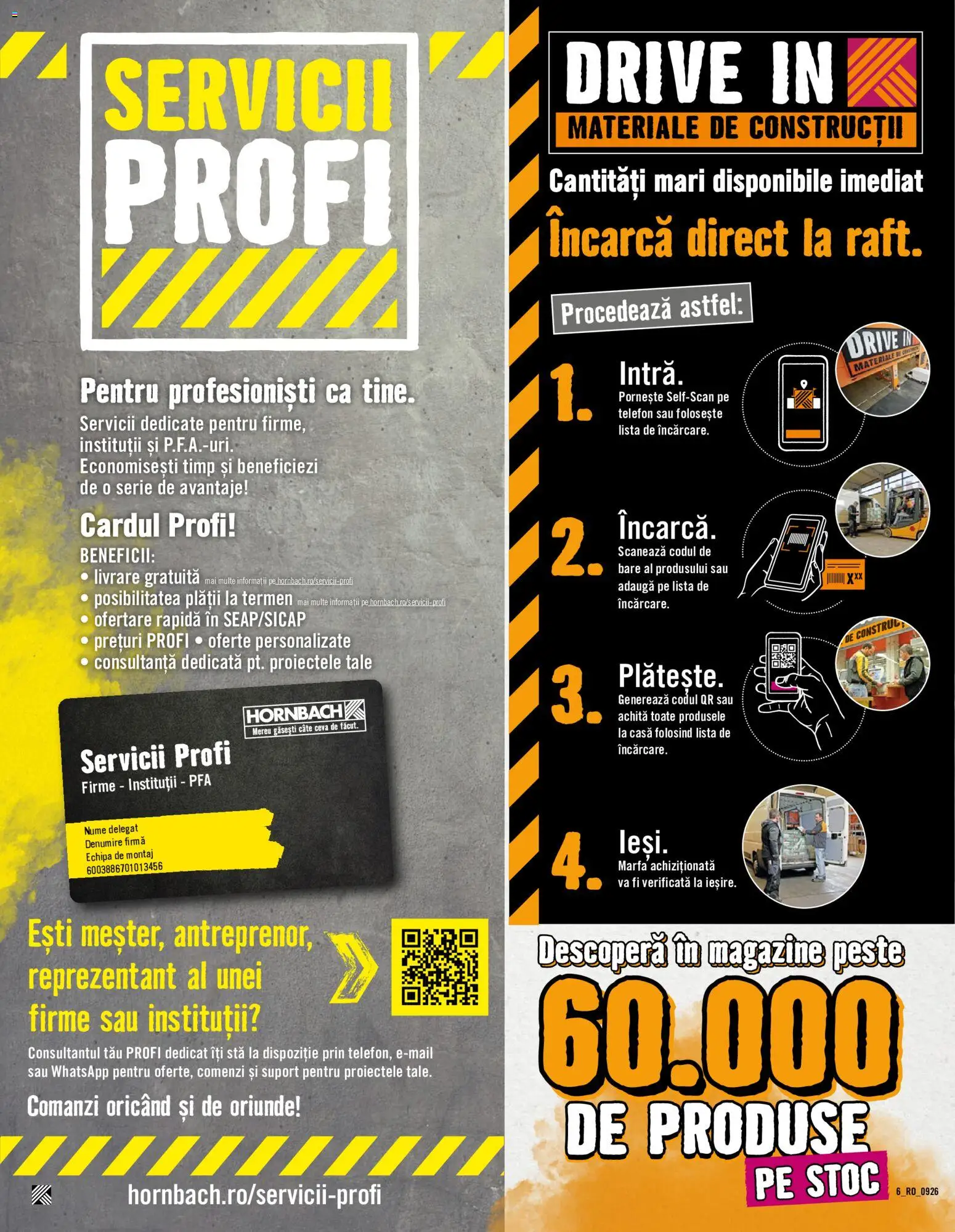 Noul catalog Hornbach – valabil de la 15.09.2026 | Pagină: 6 | Produse: Telefon, Pește, Suport