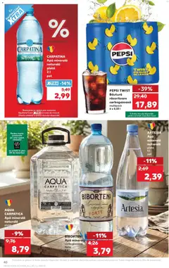 Ofertele Kaufland valabile de la 06.05.2026 | Pagină: 40 | Produse: Yazı tahtası kalemi, Apă, Lămâie